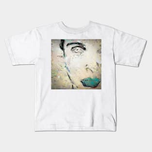 Portrait of woman Kids T-Shirt